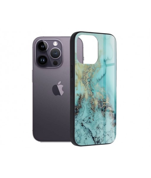 Husa Techsuit Glaze, iPhone 14 Pro, Blue Ocean